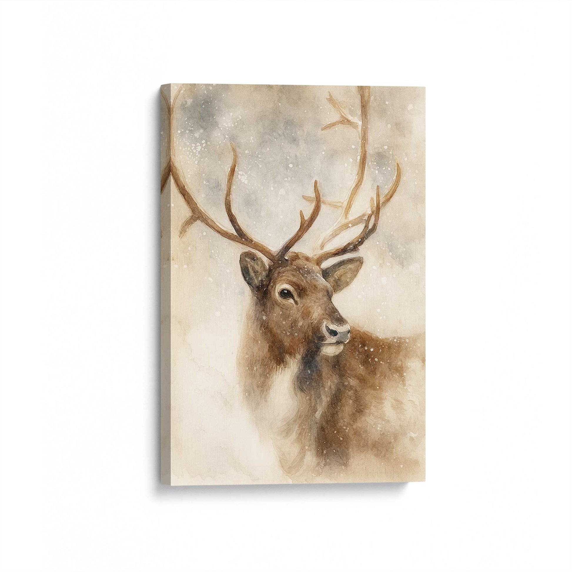 [Color:Stretched Canvas], Picture of art at an angle