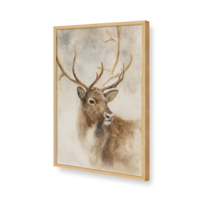 [Color:American Maple], Picture of art in a American Maple frame of the corner