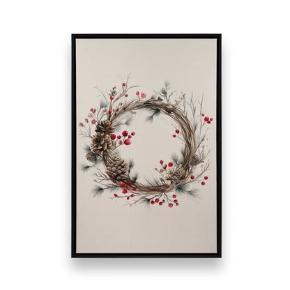 [Color:Satin Black], Picture of art in a Satin Black frame