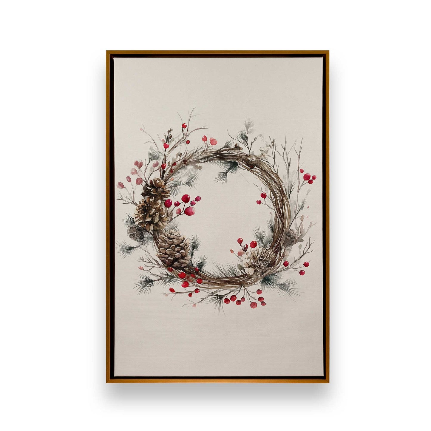 [Color:Polished Gold], Picture of art in a Polished Gold frame