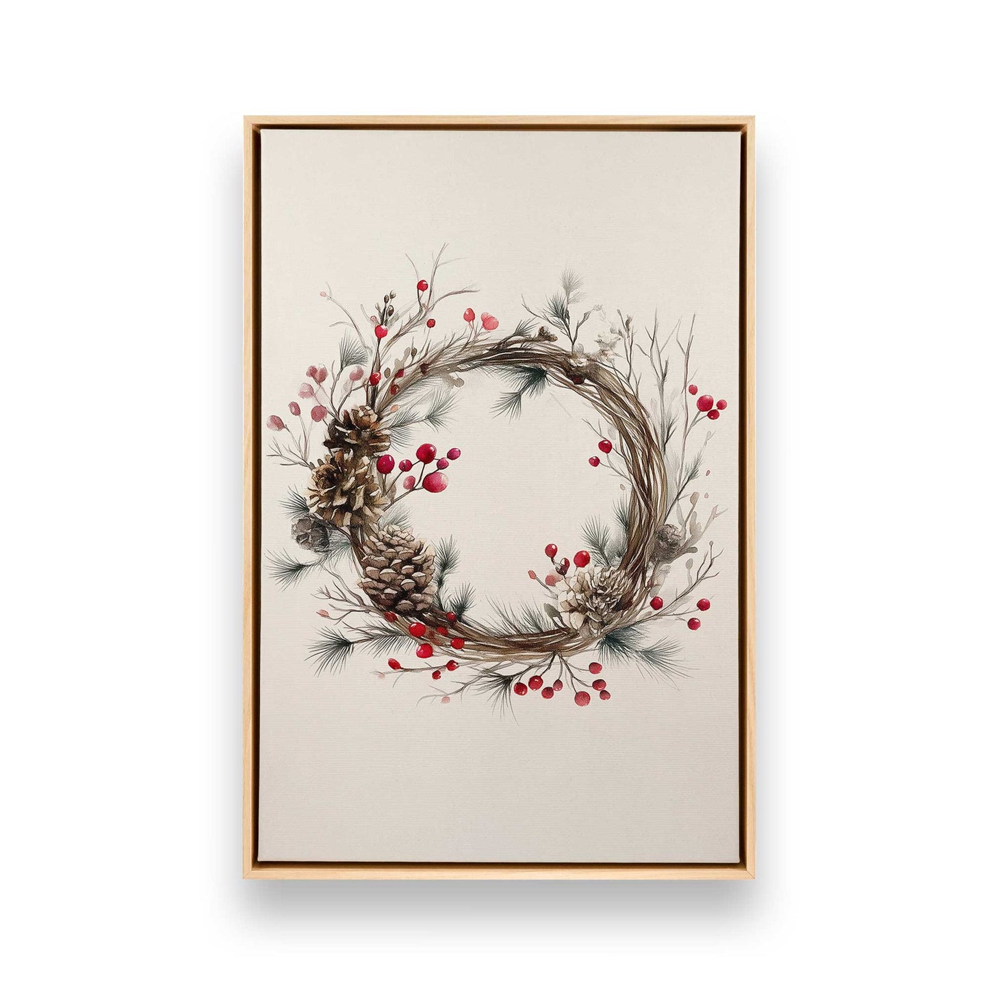 [Color:American Maple], Picture of art in a American Maple frame