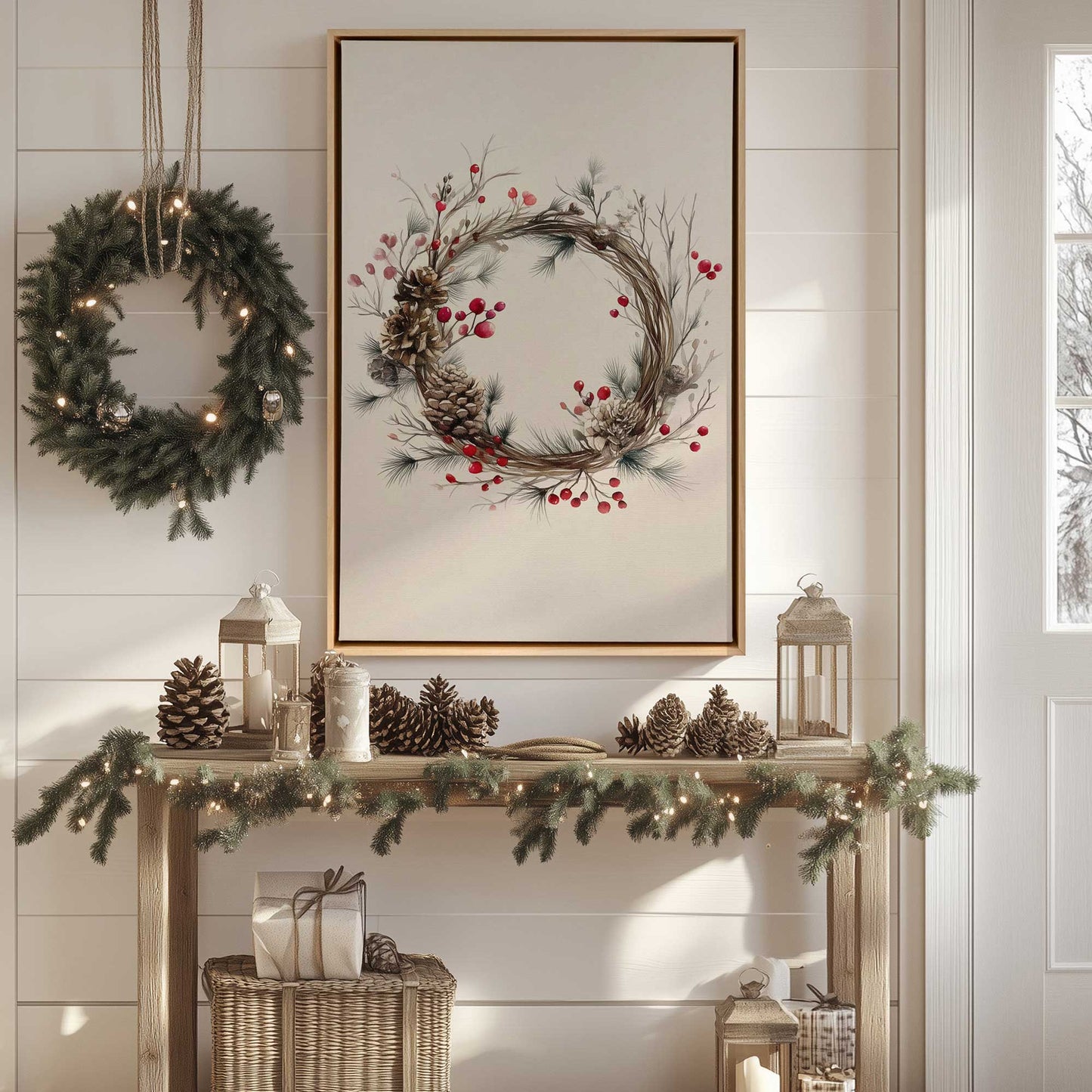 Picture of art in a room