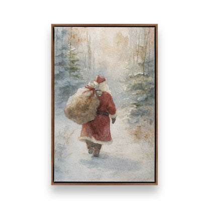 [Color:Walnut], Picture of art in a Walnut frame