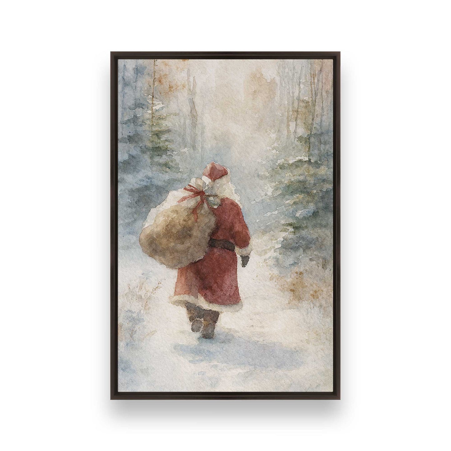 [Color:Espresso], Picture of art in a Espresso frame