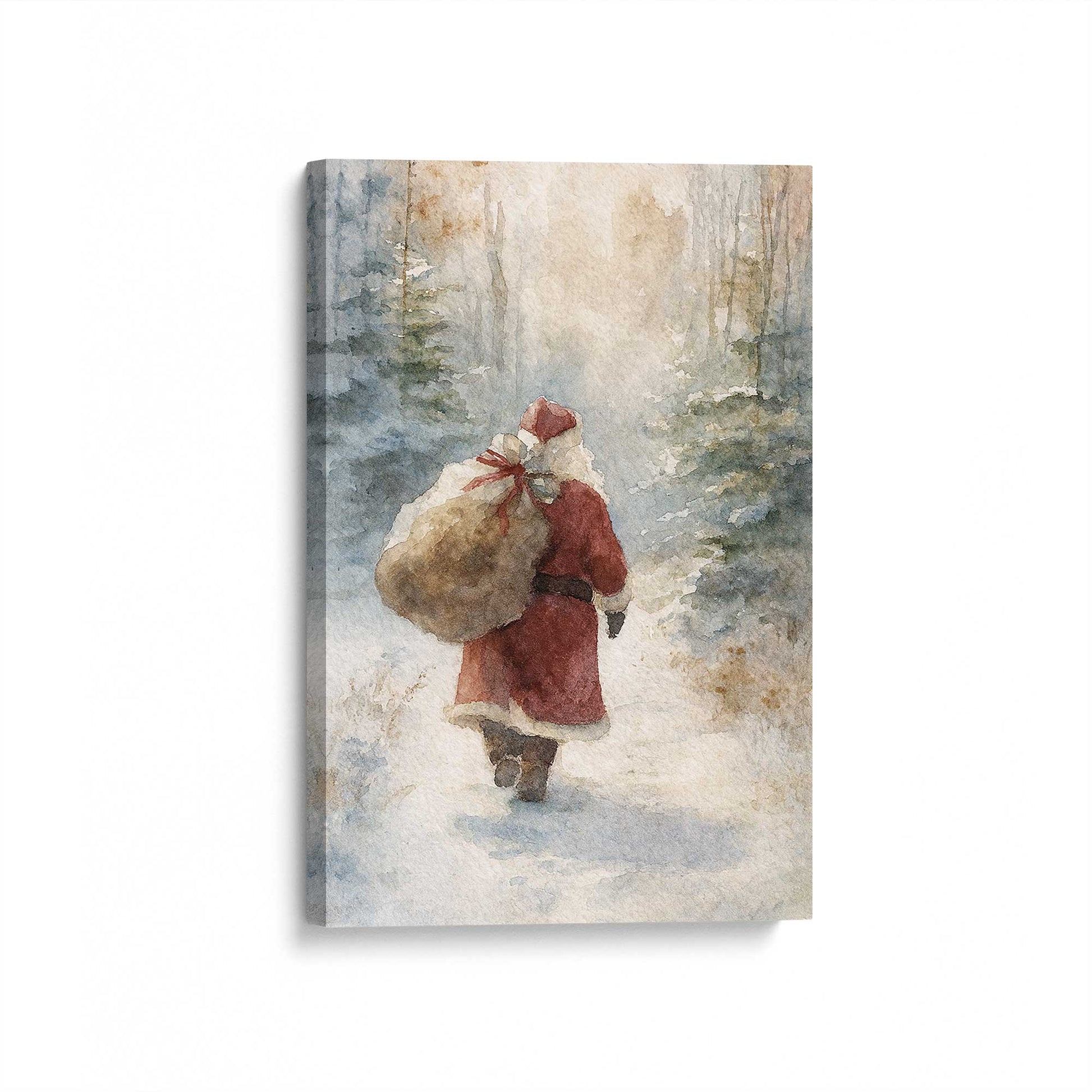 [Color:Stretched Canvas], Picture of art at an angle