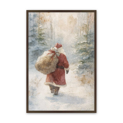 [Color:Brown], Picture of art in a Brown frame