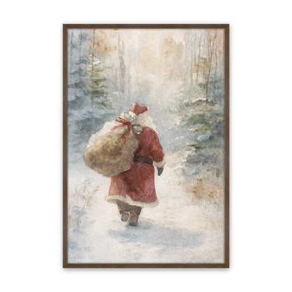 [Color:Walnut], Picture of art in a Walnut frame