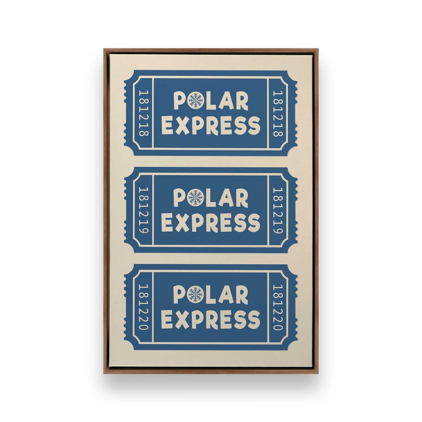 [Color:Walnut], Picture of art in a Walnut frame