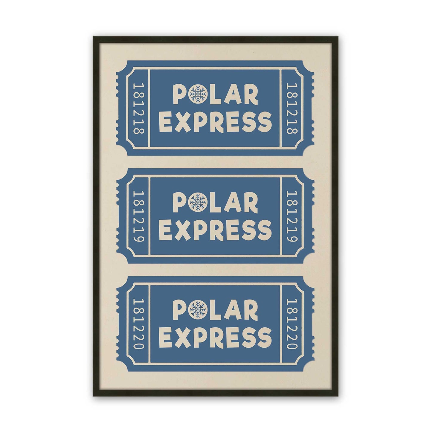 [Color:Satin Black], Picture of art in a Satin Black frame