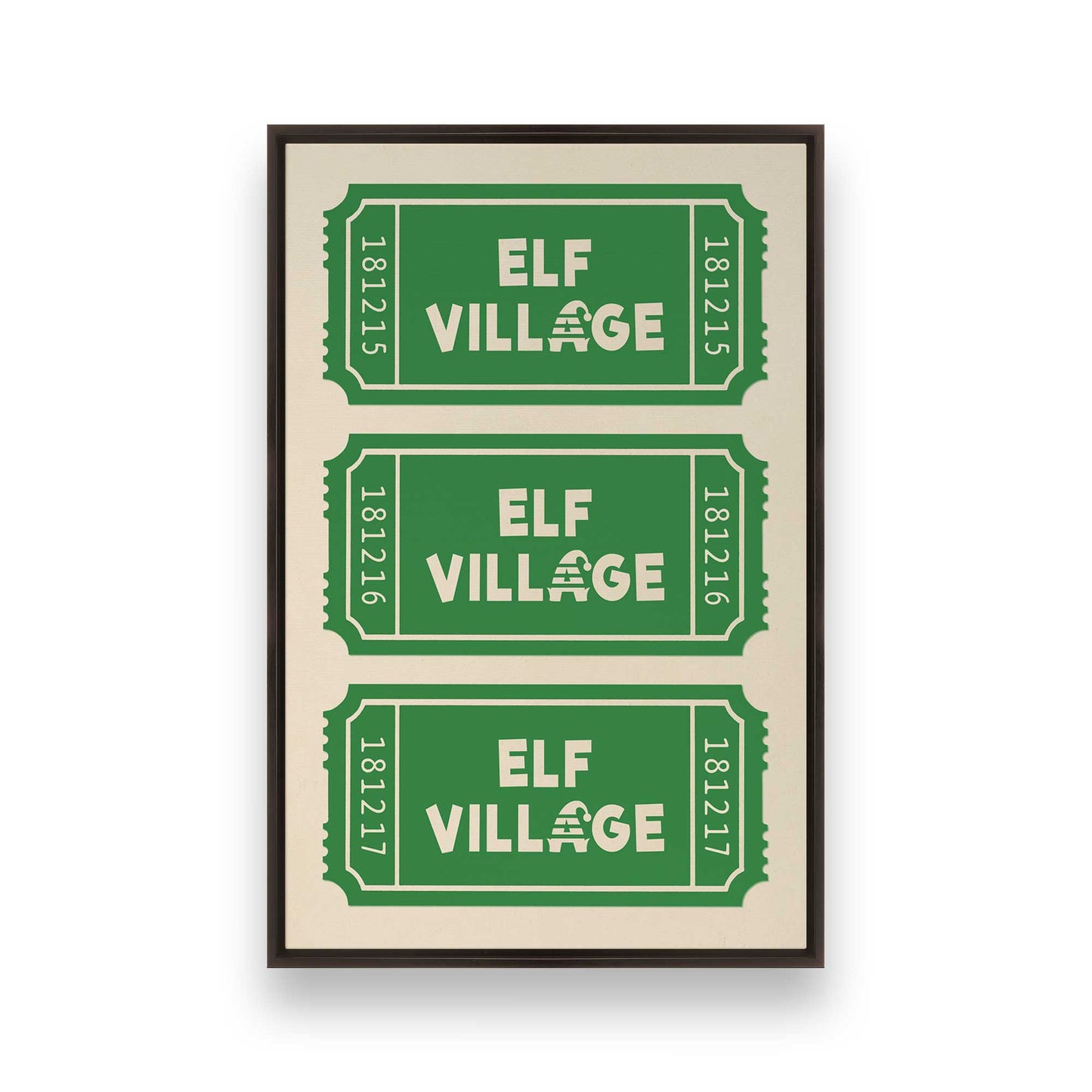 [Color:Espresso], Picture of art in a Espresso frame