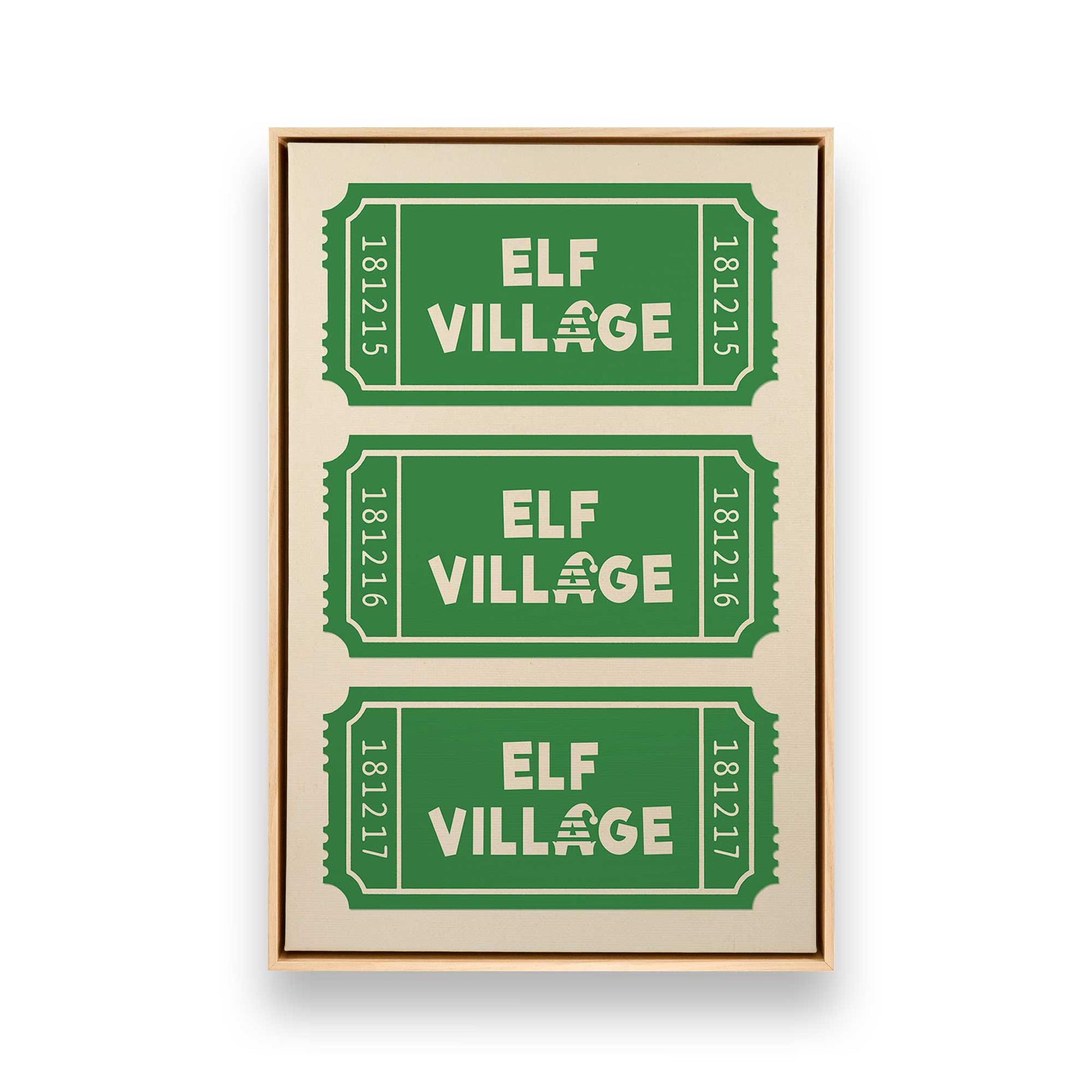 [Color:American Maple], Picture of art in a American Maple frame