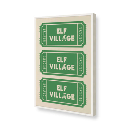 [Color:Opaque White], Picture of art in a Opaque White frame of the corner