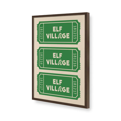 [Color:Belvinder Brown], Picture of art in a Belvinder Brown frame of the corner