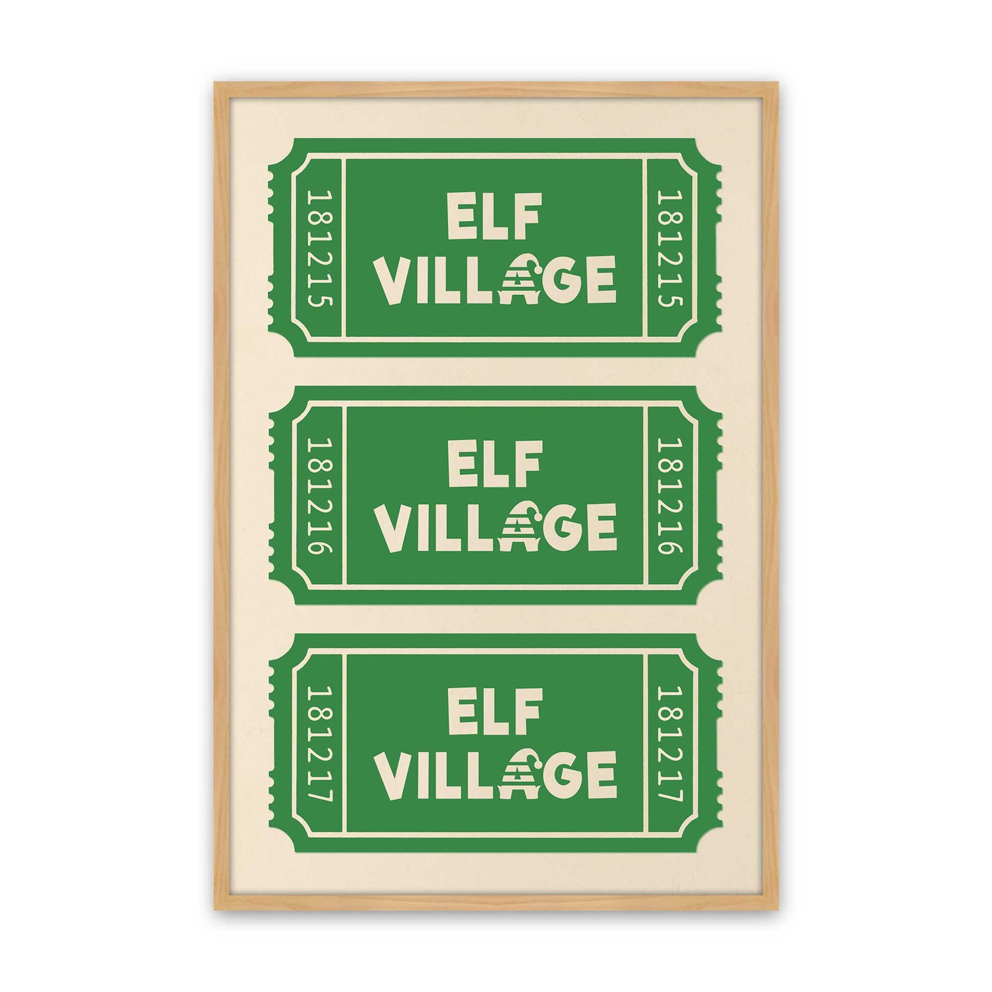 [Color:American Maple], Picture of art in a American Maple frame