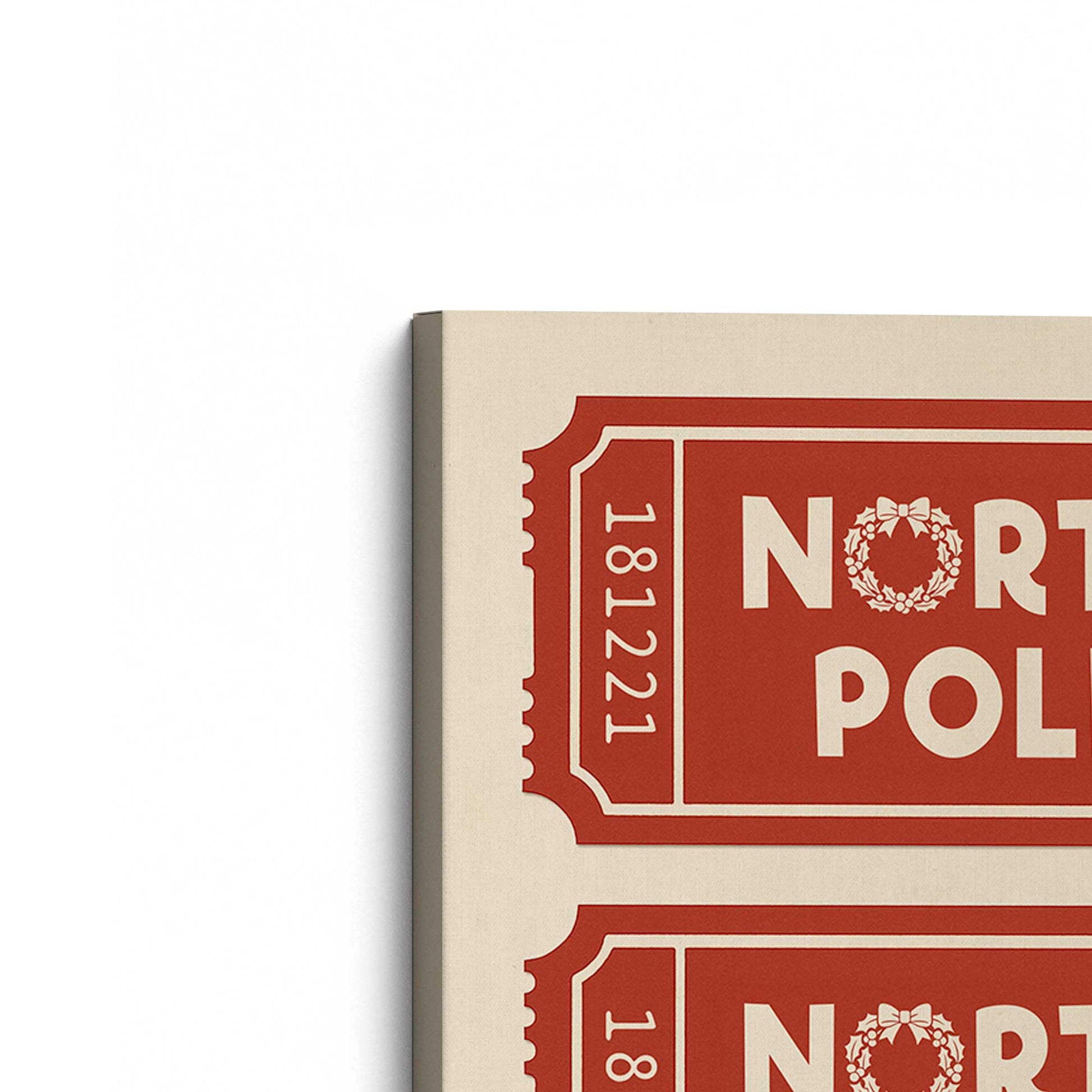 [Color:Stretched Canvas], Picture of the corner of the art