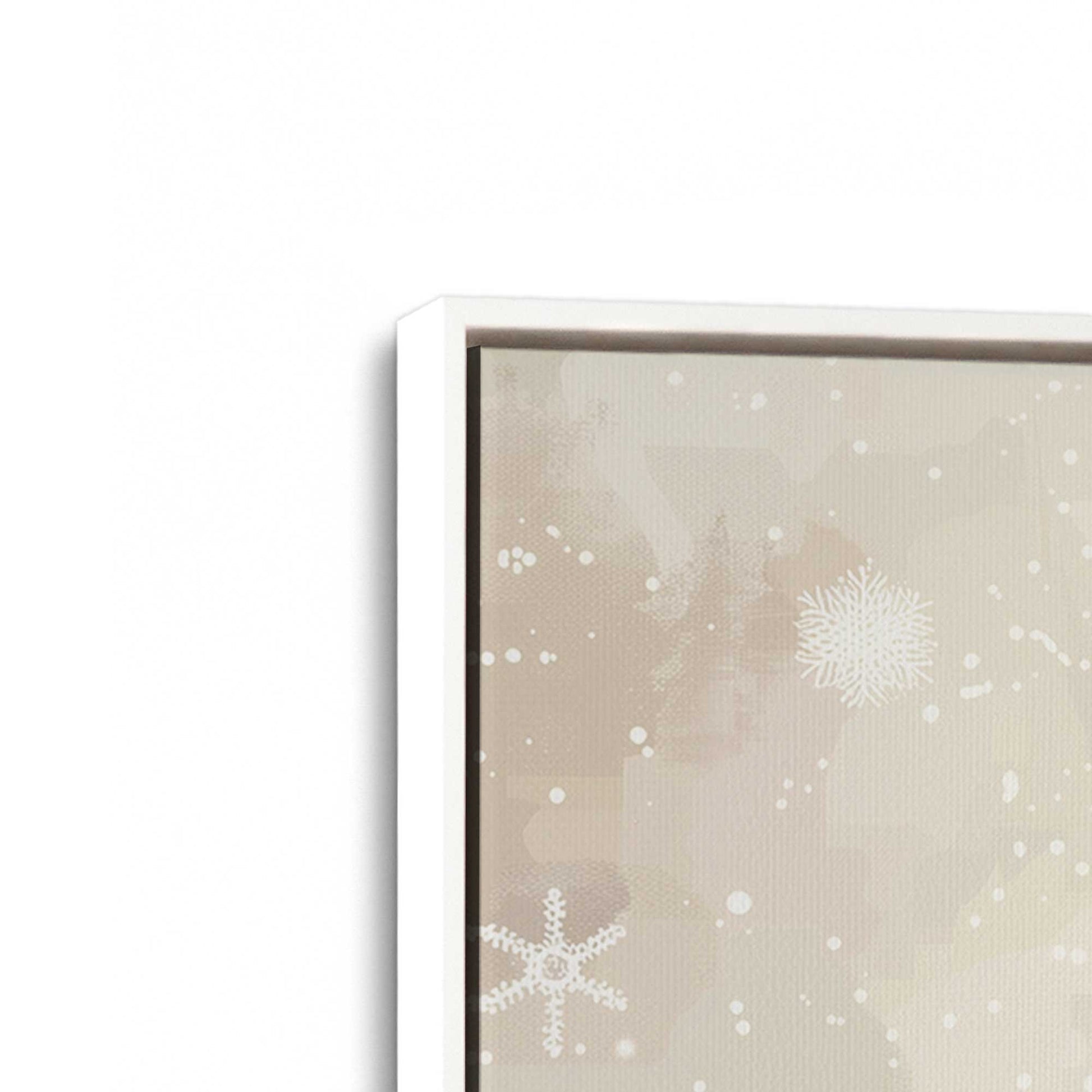 [Color:Opaque White], Picture of art in a White frame at an angle