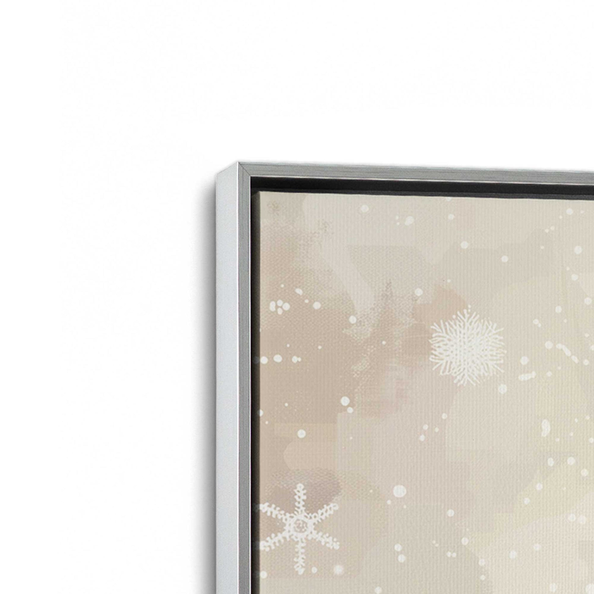 [Color:Polished Chrome], Picture of art in a Polished Chrome frame at an angle