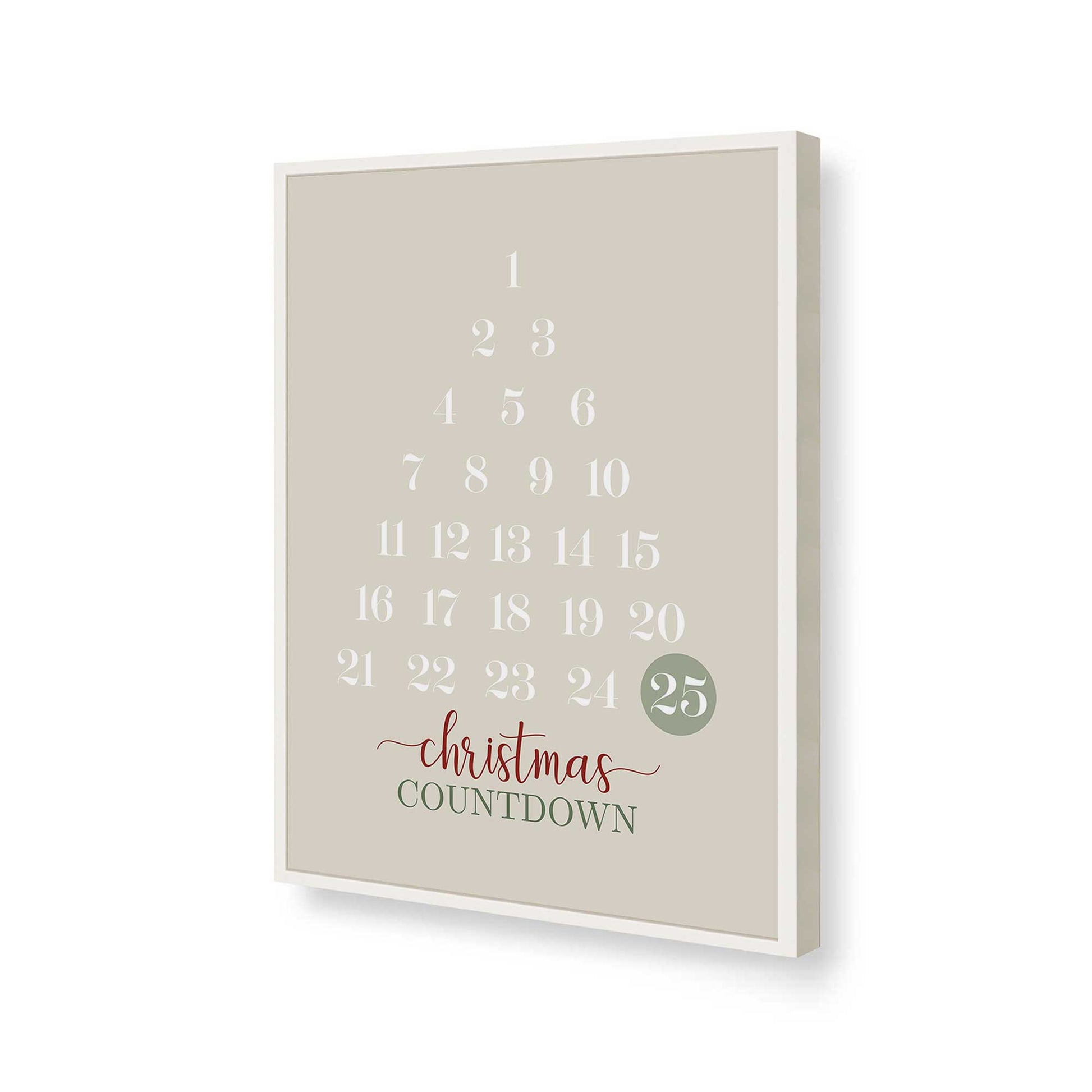 [Color:Opaque White], Picture of art in a Opaque White frame of the corner