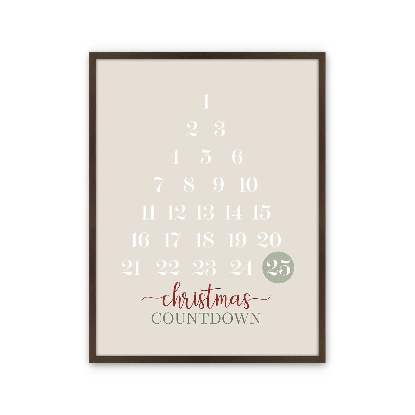 [Color:Belvinder Brown], Picture of art in a Belvinder Brown frame