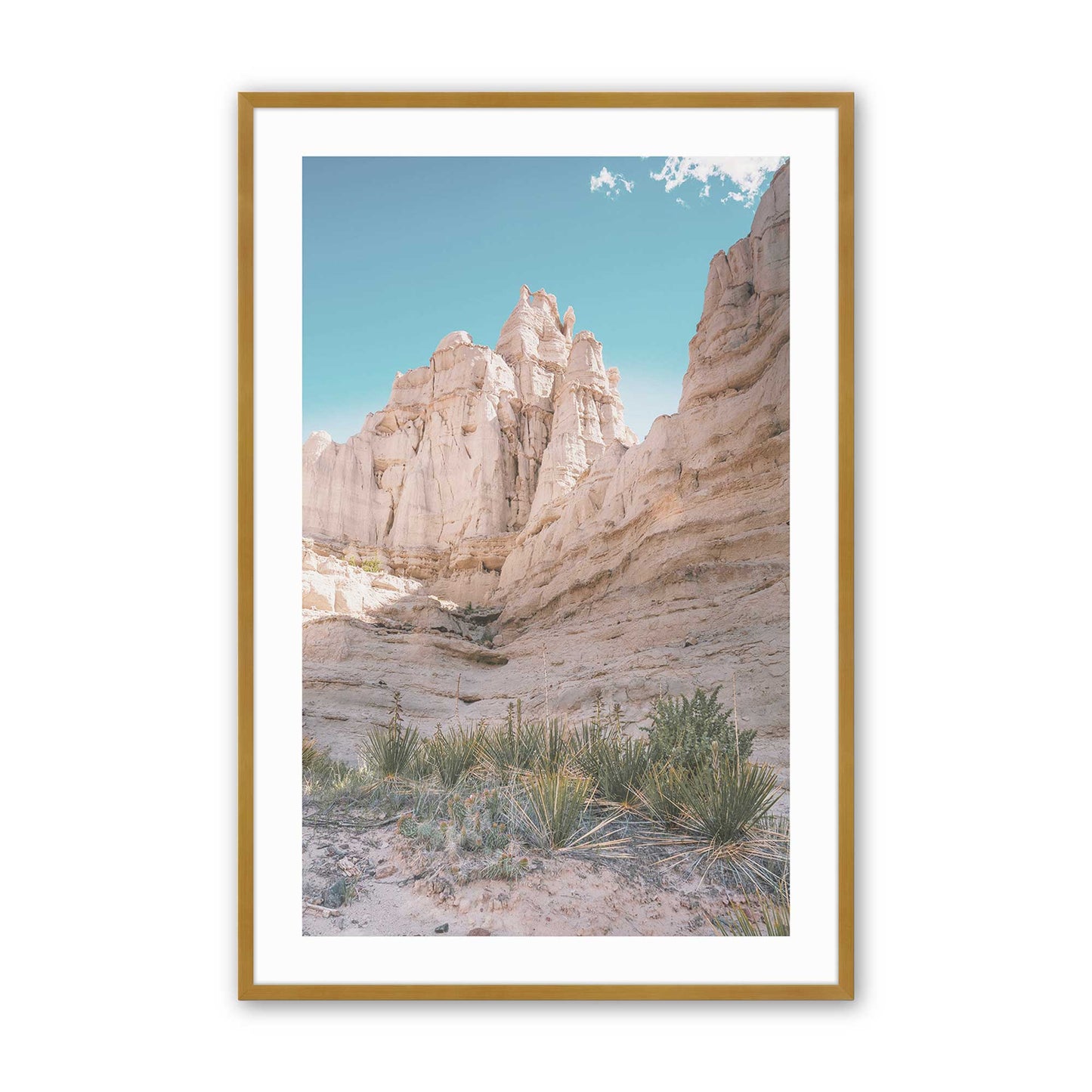 [Color:Polished Gold], Picture of art in a Polished Gold frame