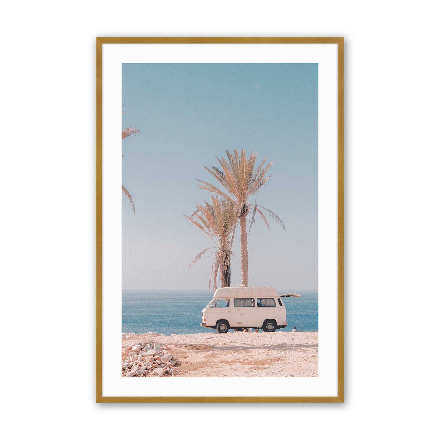 [Color:Polished Gold], Picture of art in a Polished Gold frame