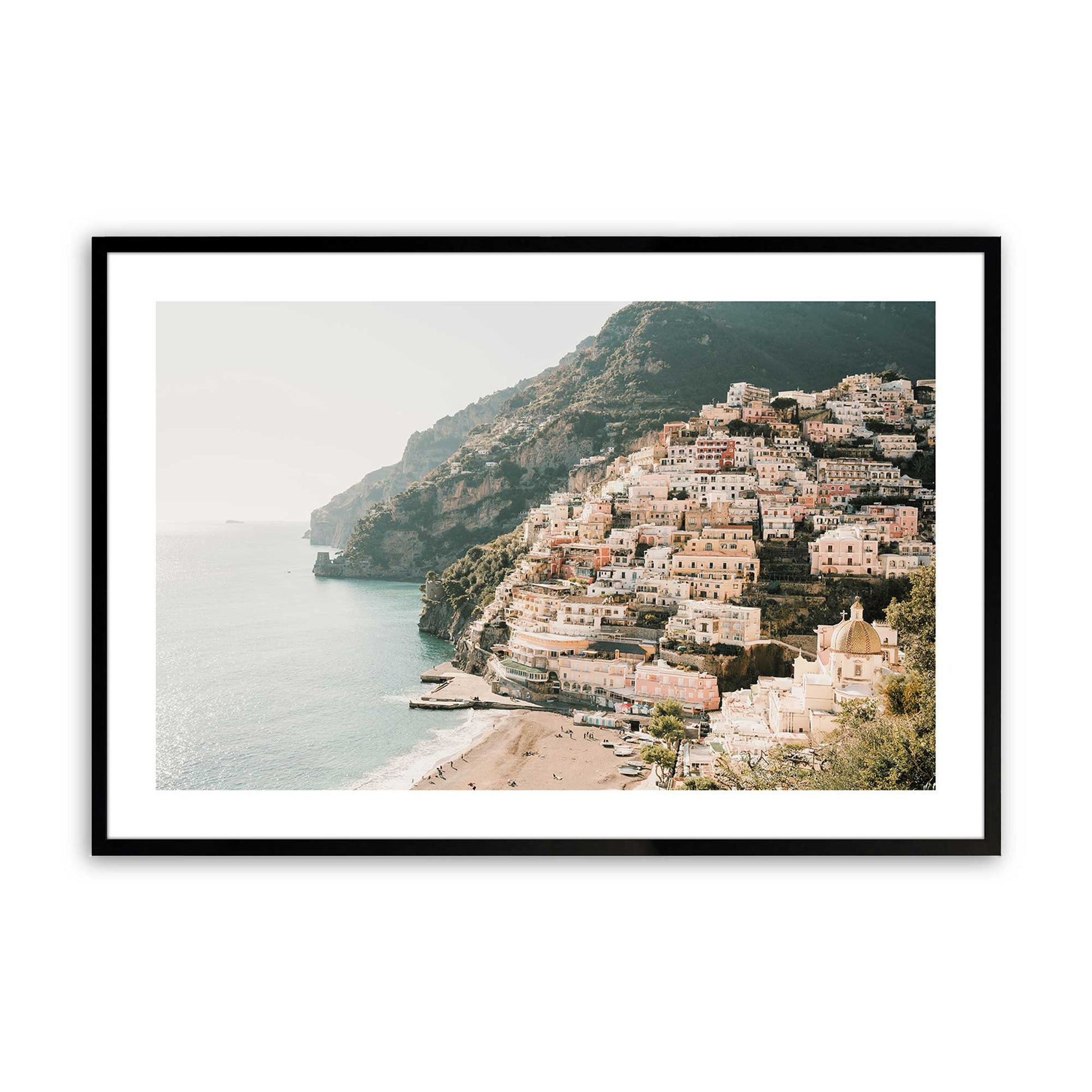 [Color:Satin Black], Picture of art in a Satin Black frame