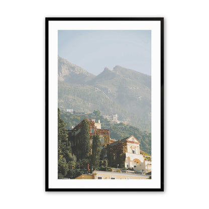 [Color:Satin Black], Picture of art in a Satin Black frame