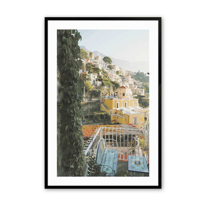 [Color:Satin Black], Picture of art in a Satin Black frame