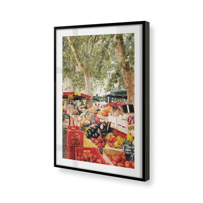 [Color:Satin Black], Picture of art in a Satin Black frame of the corner
