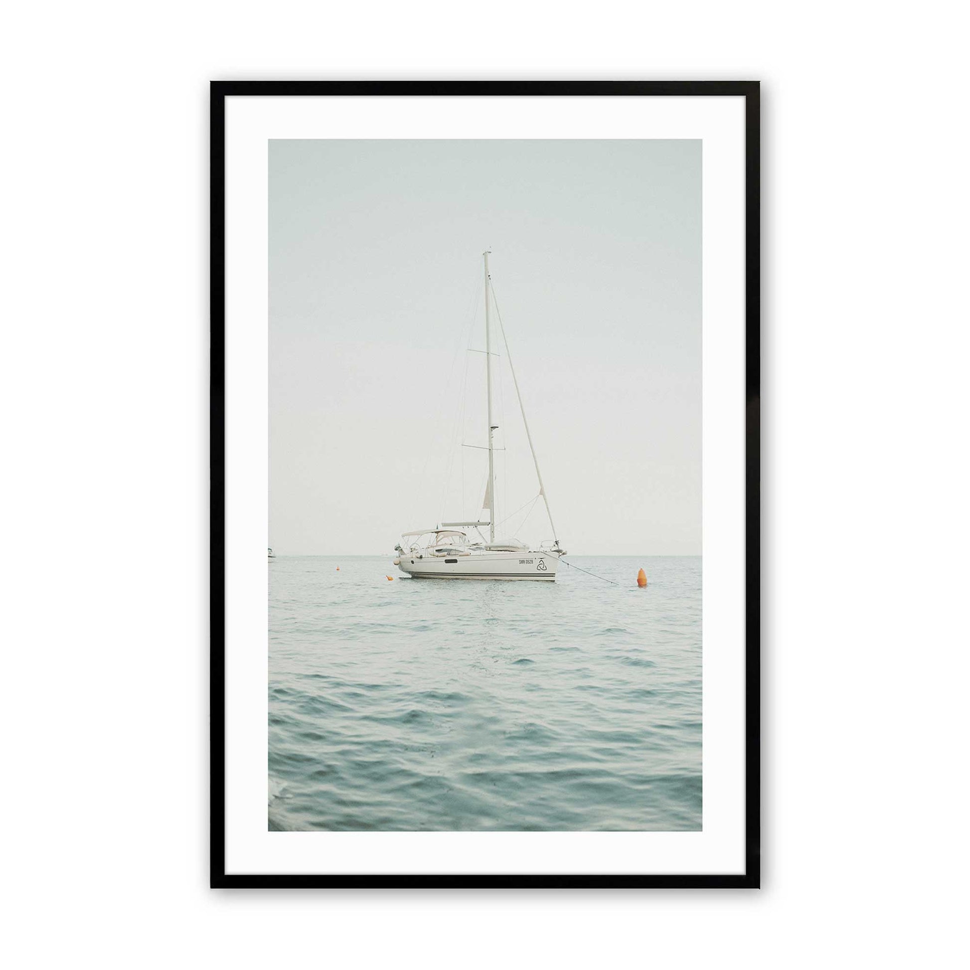 [Color:Satin Black], Picture of art in a Satin Black frame