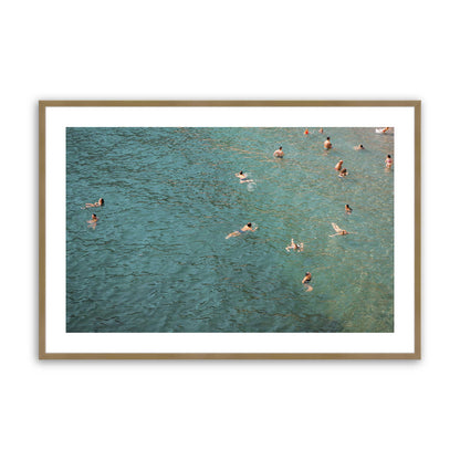 [Color:Brushed Gold], Picture of art in a Brushed Gold frame