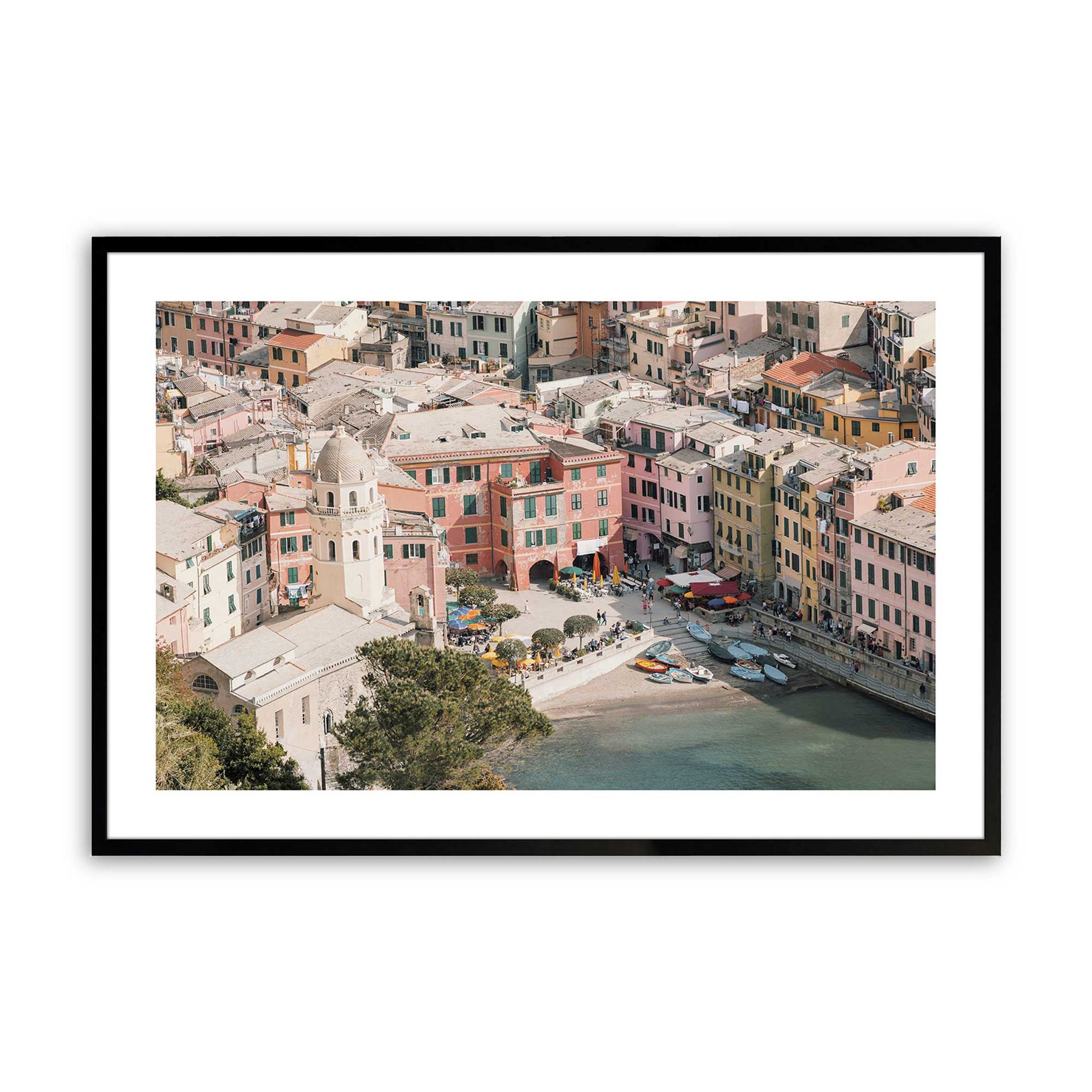 [Color:Satin Black], Picture of art in a Satin Black frame